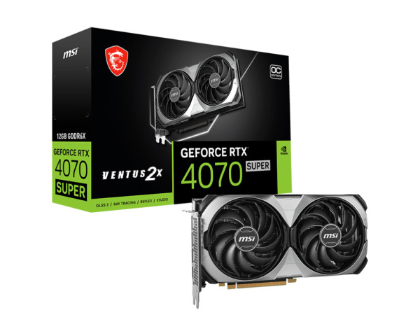 091220246756a962199c8.jpeg SVGA MSI RTX 4070 Super 12GB Ventus 2X OC GDDR6X - Slika 1
