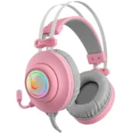 Slušalice sa mikrofonom Rampage RM-K1 PULSAR 7.1 USB + 3.5mm roze - Slika 7