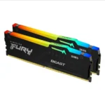 RAM DIMM DDR5 32GB (2x16) 5600 Kingston Fury Beast RGB, KF556C36BBEAK2-32 - Slika 3