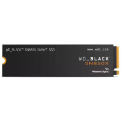 SSD 2TB WD Black M.2 NVMe SN850X read 7300/write 6600 PCIe 4.0 x 4 WDS200T2X0E