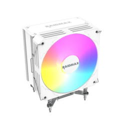 CPU Hladnjak Raidmax AC1204 120mm RGB/PWM/4 heatpipe/White, AC1204KPW