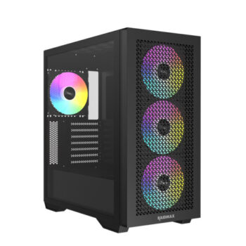 Kućište Raidmax Meshiah X605 Full Tower 4 x ARGB fan/Crni/X605TBF BK