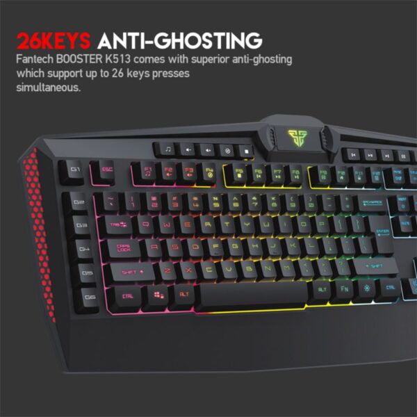 Tastatura Gaming Fantech K513 Booster crna