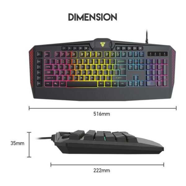 Tastatura Gaming Fantech K513 Booster crna