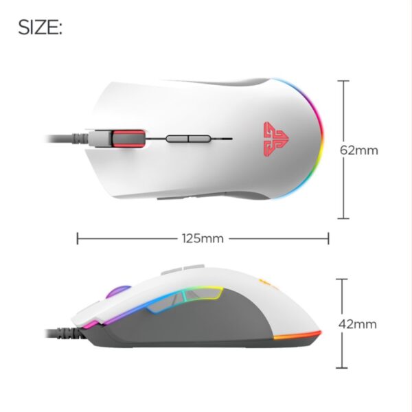 Gejmerski miš X17 BLAKE space edition FANTECH