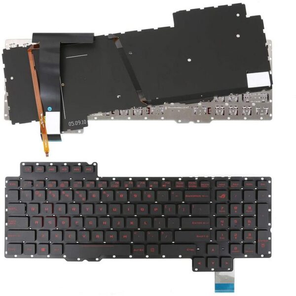 Tastatura za laptop Asus Rog G752 G752VL G752VM mali enter sa pozadinskim