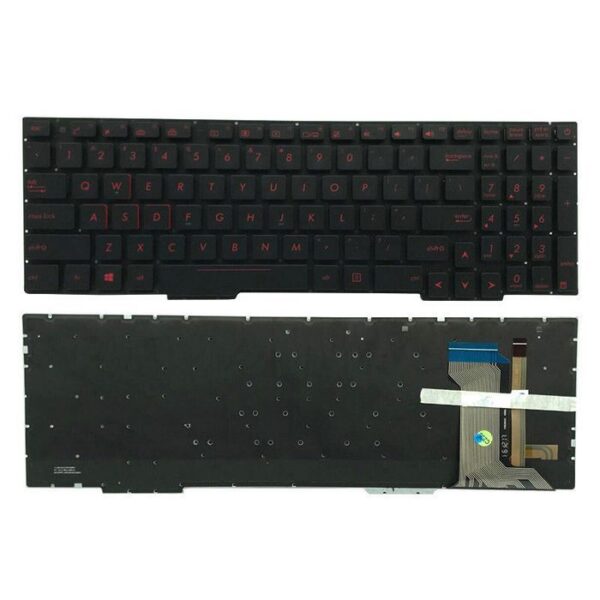 Tastatura za laptop Asus Rog GL553 GL553V FX753 mali enter sa pozadinskim osvetljenjem