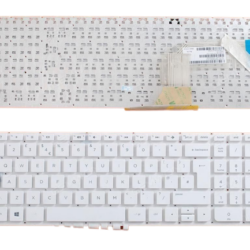 Tastatura za laptop HP Pavilion 15-P veliki enter bez rama BELA