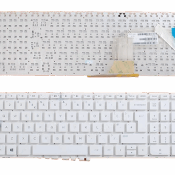 Tastatura za laptop HP Pavilion 15-P veliki enter bez rama BELA