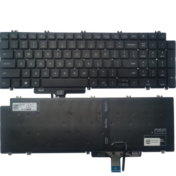 Tastatura za laptop Dell Latitude 5520 5530 5521 Precision 3560 3561