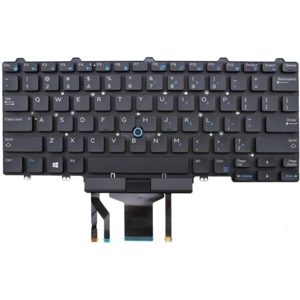 Tastature za laptop Dell Latitude E5450 E5470 E5480 E7450 E7470 E7480 backlight i gumb