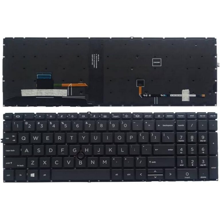 Tastatura za laptop HP EliteBook 850 G7 G8 855 G7 G8 mali enter backlight i pointer