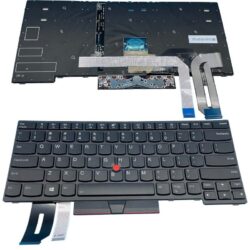 Tastatura za laptop Lenovo ThinkPad E480 L480 T480S T14 T490 backlight i gumb