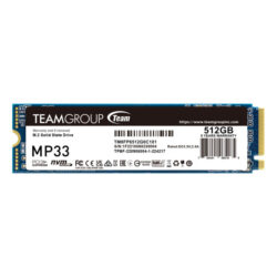 SSD M.2 NVMe TeamGroup 512GB MP33 Gen3x4 1700MBs/1400MBs TM8FP6512G0C101