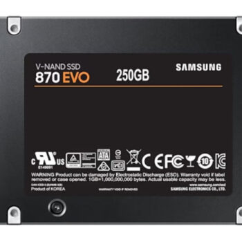 SSD 2.5" SATA Samsung 870 EVO 250GB, 560/530MBs MZ-77E250BW