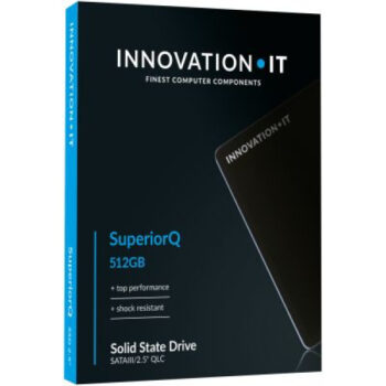 SSD 2.5" 512GB InnovationIT SuperiorQ Bulk 550Mbs/500Mbs 00-512888