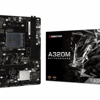 MB AM4 Biostar A320MH 2.0 2xDDR4/HDMI/VGA