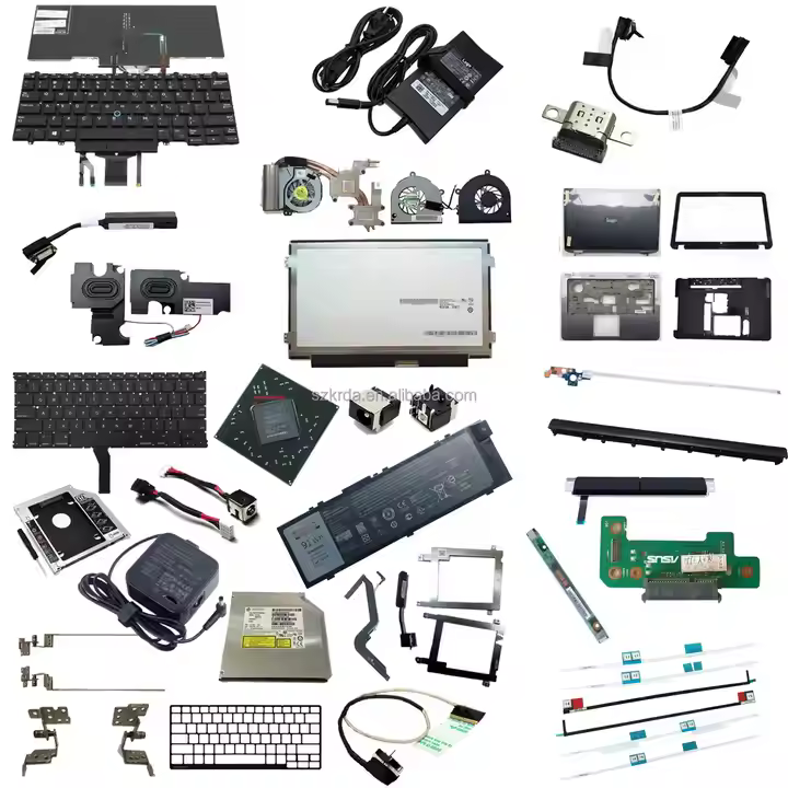 Laptop exploded view