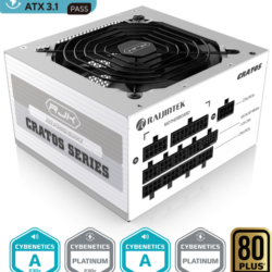 Napajanje 1200W Raijintek Cratos, Belo 0R30B00004