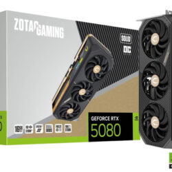 SVGA Zotac GeForce RTX 5080 SOLID OC 16GB GDDR7 256bit, ZT-B50800J-10P