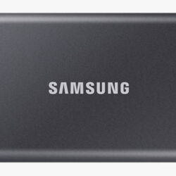 SSD Samsung Portable 2.5" T7 500GB sivi eksterni MU-PC500T