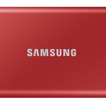Eksterni SSD 2TB Samsung T7 USB 3.2/MU-PE2T0K/EU/crveni