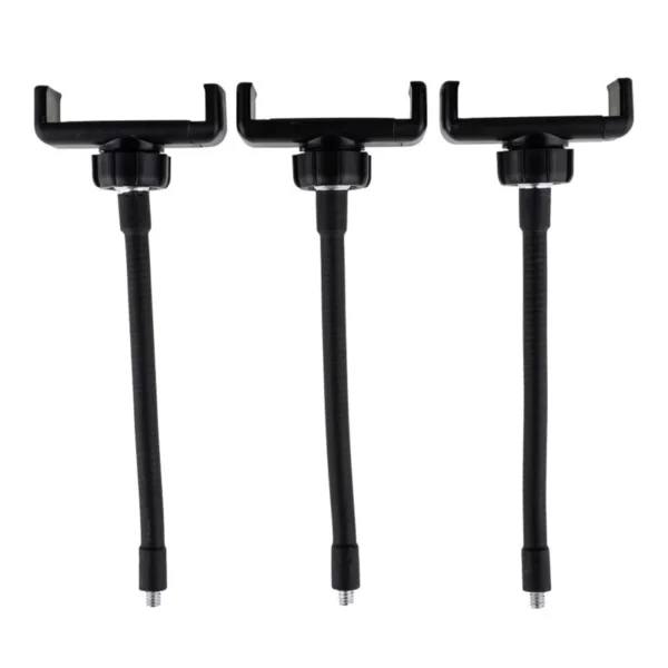 Teleskopski tripod stalak sa led svetlom za više telefona