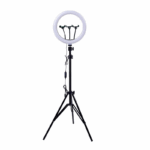 tripod sa led svetlom za dva telefona