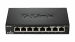 LAN Switch D-Link DGS-108GL/E 10/100/1000Mbps 8port Metal Gigabit