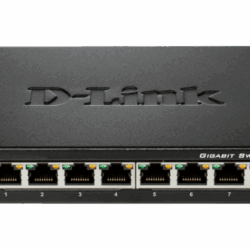 LAN Switch D-Link DGS-108GL/E 10/100/1000Mbps 8port Metal Gigabit