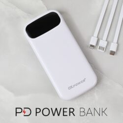 Eksterna baterija Oxpower 20000 mAh sa kablovima