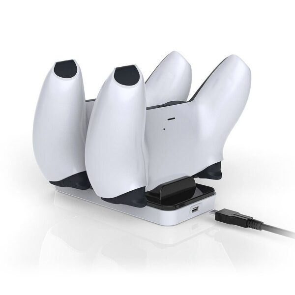 Dobe TP5-0505 stalak-punjač za dva gamepada PS5