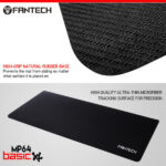 Podloga za miša Fantech Mp64 Basic XL 640x210mm crna - Image 3