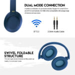 Bluetooth slušalice Fantech GO Vibe WH05 plava - Image 3