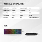Tastatura USB Fantech K515 Shikari US crna - Image 3
