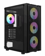 Kuciste Raidmax Vector 216 Black 4 x RGB fan/Window/650W