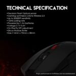 Miš Wireless Fantech WG10 Raigor II crni - Image 12