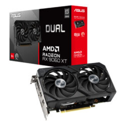 SVGA ASUS RX 9060 XT DUAL 8GB/GDDR6/128bit/crna, DUAL-RX9060XT-8G