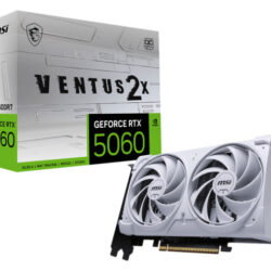 SVGA MSI RTX 5060 8GB Ventus White 2X OC GDDR7, V537-003R