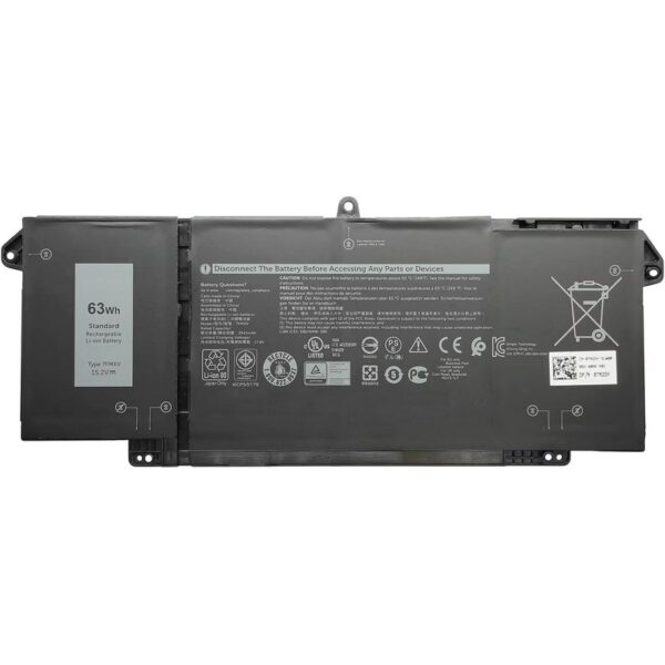 Baterija za Laptop Dell Latitude 5320 7320 7420 7520 Latitude 5320 2-in-1 7320 2-in-1 7420 2-in-1 - Image 1