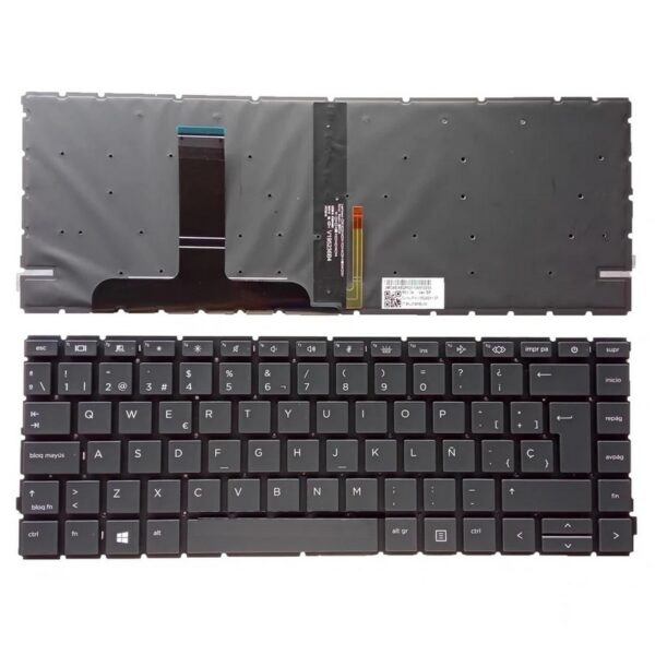 Tastatura za laptop HP ProBook 440 G10 445 G10 veliki enter sa pozadinskim osvetljenjem - Slika 1