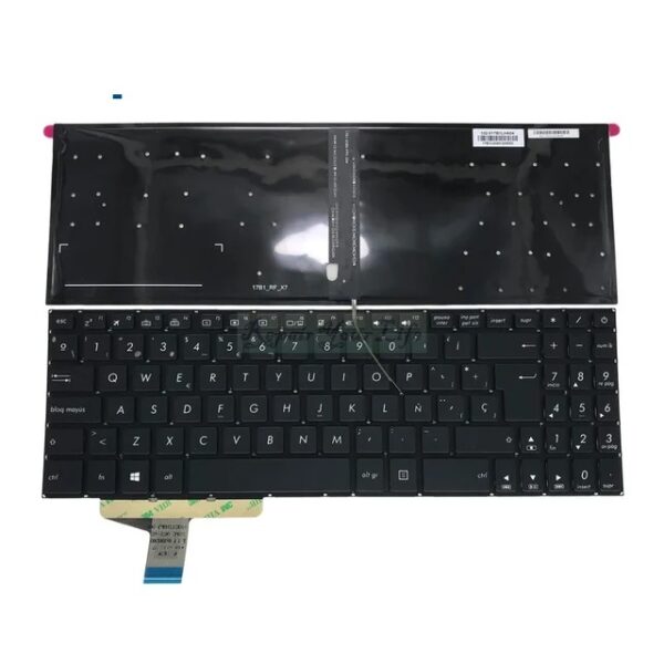 Tastatura za laptop Asus N580 M580 N580V N580VD N580G FX570 F570U NX580V veliki enter backlight - Slika 1
