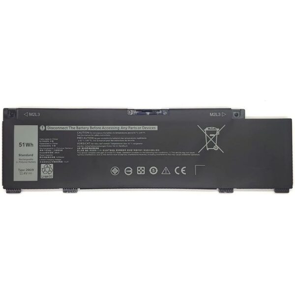Baterija za Laptop Dell G3 15 3500 3590 3700 3790 G5 5000 5590 5500 5505 G7 7590 7790 Series kraca - Image 1