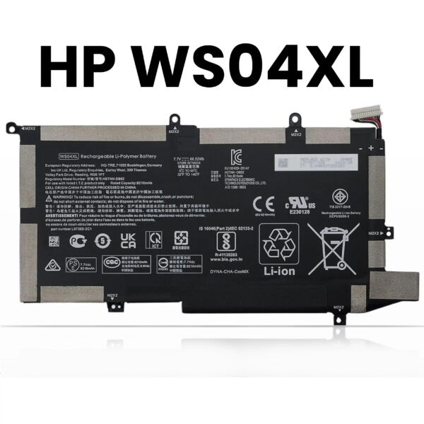 Baterija za laptop HP Spectre X360 14-EA 14T-EA WS04XL - Image 1