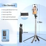 Profesionalni tripod za snimanje sa bluetooth daljinskim i Type-C punjenjem - Image 7