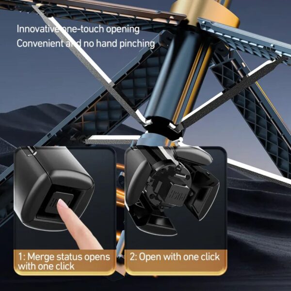 Profesionalni tripod za snimanje sa bluetooth daljinskim i Type-C punjenjem - Image 3