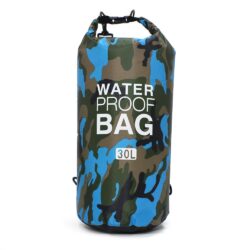 Vodootporna torba 30L army plava