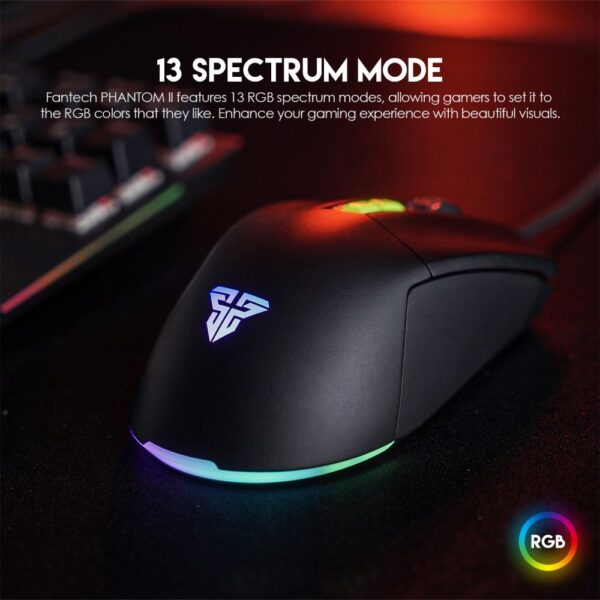 Mis Gaming Fantech VX6 Phantom II crni - Image 7