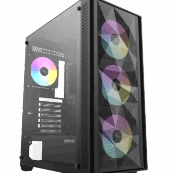 Kuciste Raidmax TALOS II V217TBF Black RGB 650W (RX-650XTB)