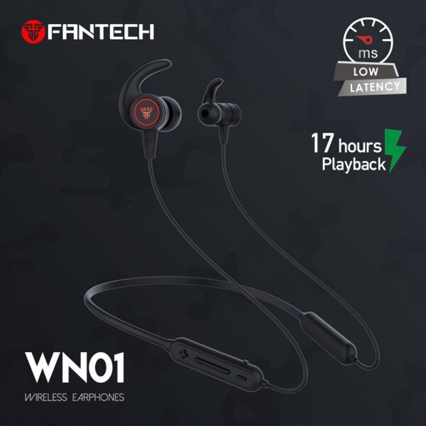 Bluetooth slusalice Fantech WN01 crne - Image 9